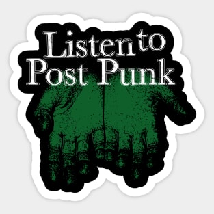 Post Punk Sticker